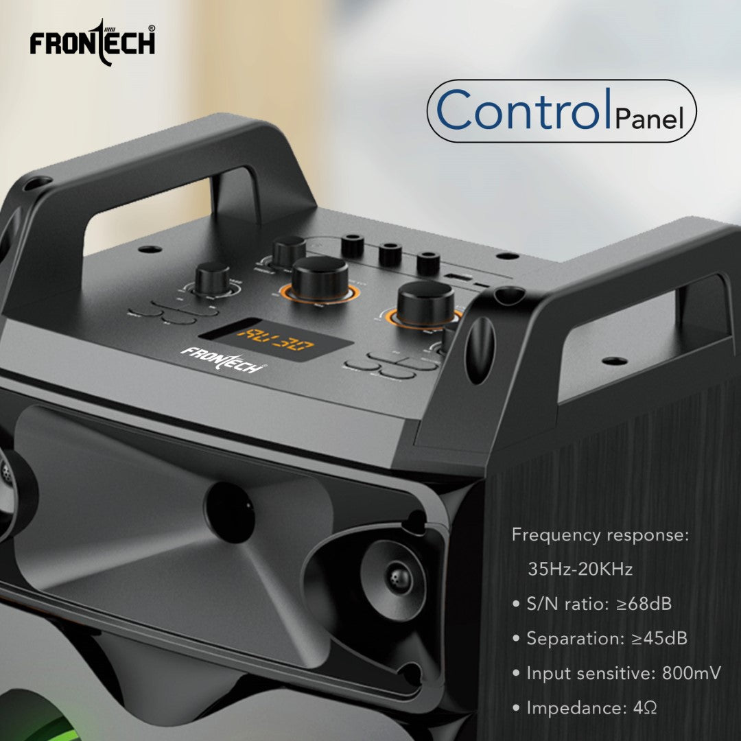 Frontech 140W Bluetooth Trolley Speaker (SW-0203) Frontech 140W Bluetooth Trolley Speaker (SW-0203)